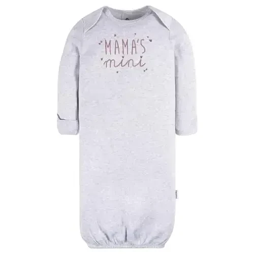 Gerber Unisex Baby 4-Pack Sleeper Gown - 4