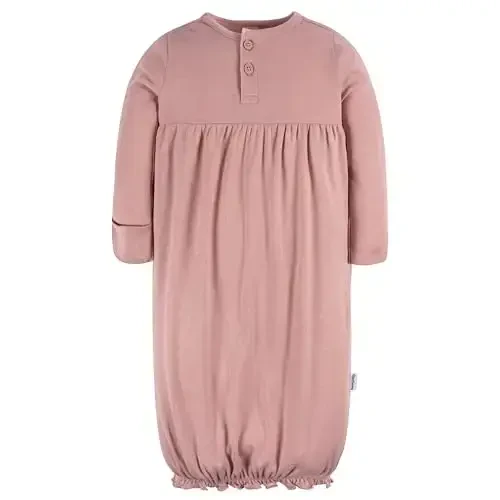 Gerber Baby Girls 4-Pack Sleeper Gown - GERBER (1)