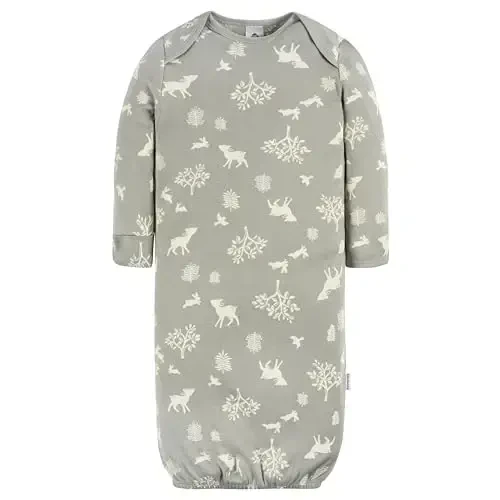 Gerber Baby Girls 4-Pack Sleeper Gown - 3
