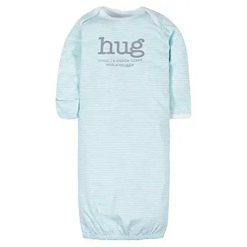 Gerber Unisex Baby 4-Pack Sleeper Gown - GERBER (1)