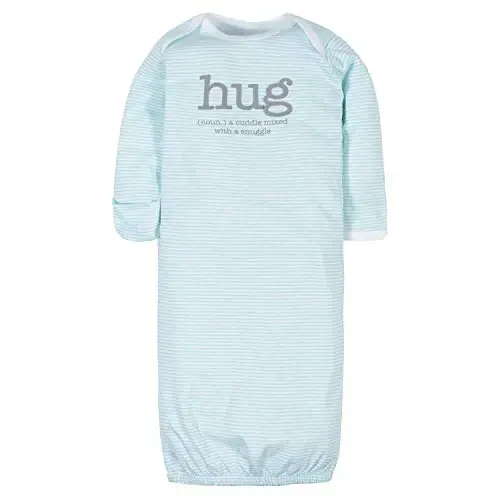 Gerber Unisex Baby 4-Pack Sleeper Gown - 2