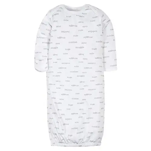 Gerber Unisex Baby 4-Pack Sleeper Gown - 3