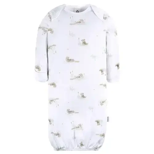 Gerber Unisex Baby 4-Pack Sleeper Gown - 4