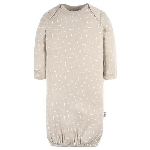 Gerber Unisex Baby 4-Pack Sleeper Gown - 3