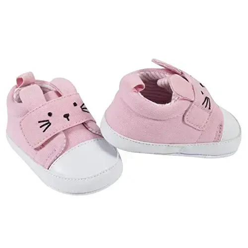Gerber Unisex-Baby Sneakers Crib Shoes Newborn Infant Toddler Neutral Boy Girl - GERBER