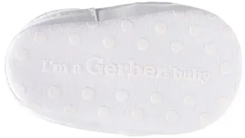 Gerber Unisex-Baby Sneakers Crib Shoes Newborn Infant Toddler Neutral Boy GirlCrib Shoe - 4