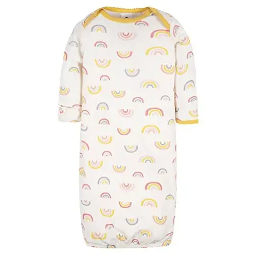 Gerber Unisex Baby 4-Pack Sleeper Gown - 4