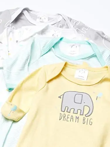 Gerber Unisex Baby 4-Pack Sleeper Gown - GERBER (1)