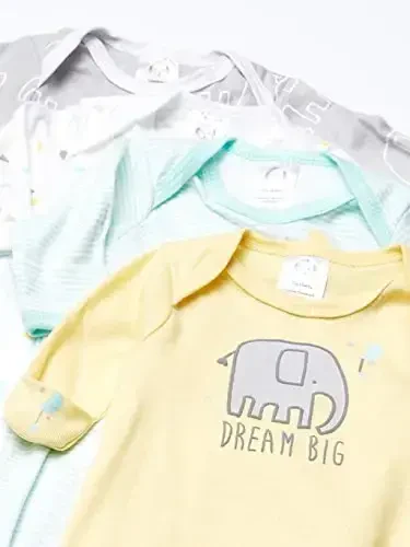 Gerber Unisex Baby 4-Pack Sleeper Gown - GERBER (1)