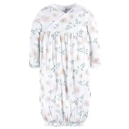 Gerber Unisex Baby 4-Pack Sleeper Gown - GERBER (1)