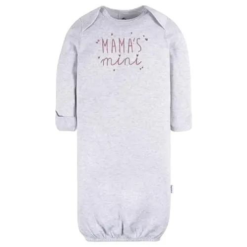 Gerber Unisex Baby 4-Pack Sleeper Gown - 4