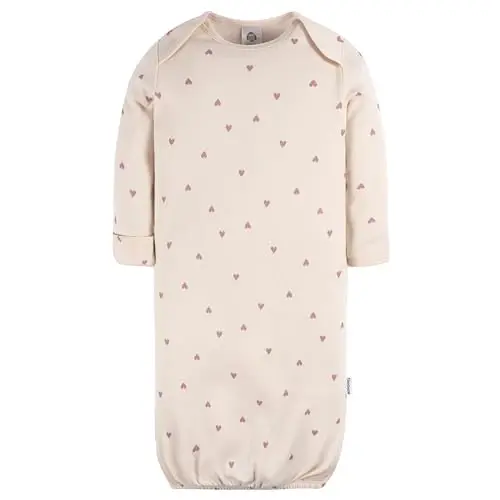 Gerber Baby Girls 4-Pack Sleeper Gown - 3