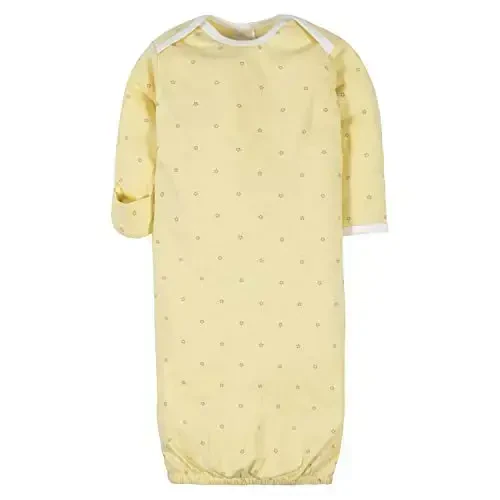 Gerber Unisex Baby 4-Pack Sleeper Gown - 4