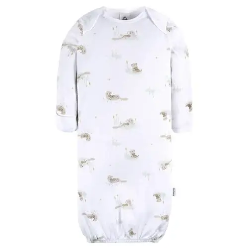 Gerber Unisex Baby 4-Pack Sleeper Gown - 4