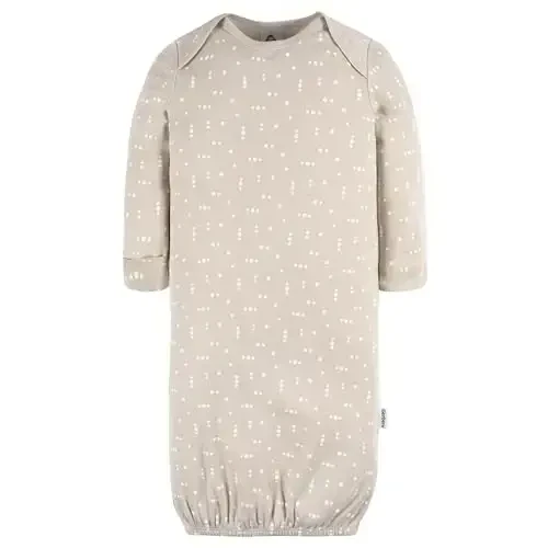Gerber Unisex Baby 4-Pack Sleeper Gown - 3
