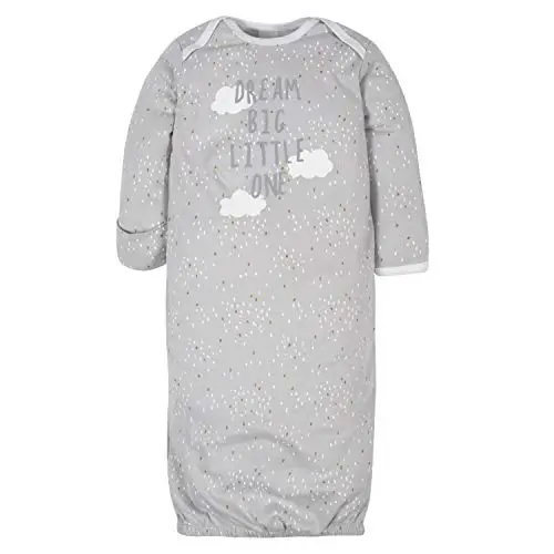 Gerber Unisex Baby 4-Pack Sleeper Gown - 2