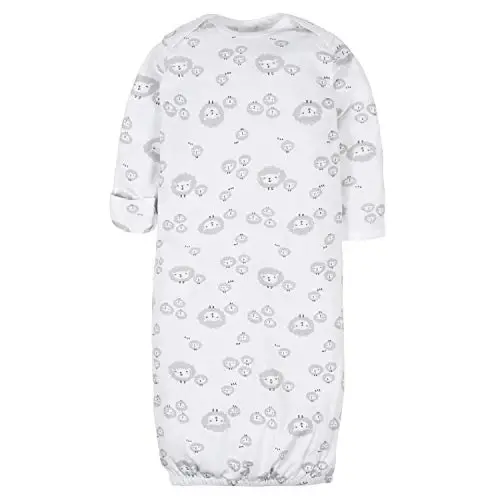 Gerber Unisex Baby 4-Pack Sleeper Gown - 5