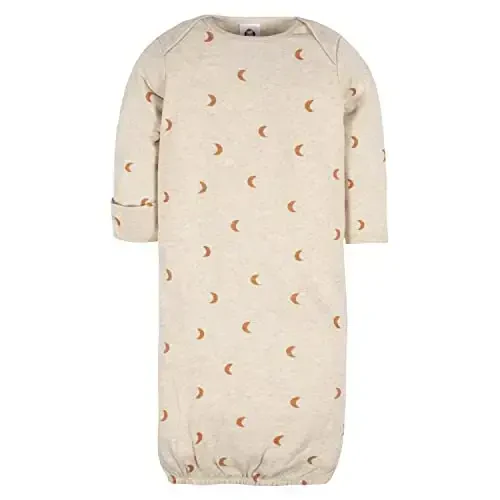 Gerber Unisex Baby 4-Pack Sleeper Gown - 3