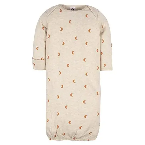 Gerber Unisex Baby 4-Pack Sleeper Gown - 3