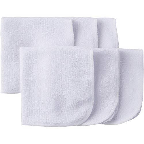 Gerber Washcloth, White, 6-Count - 47