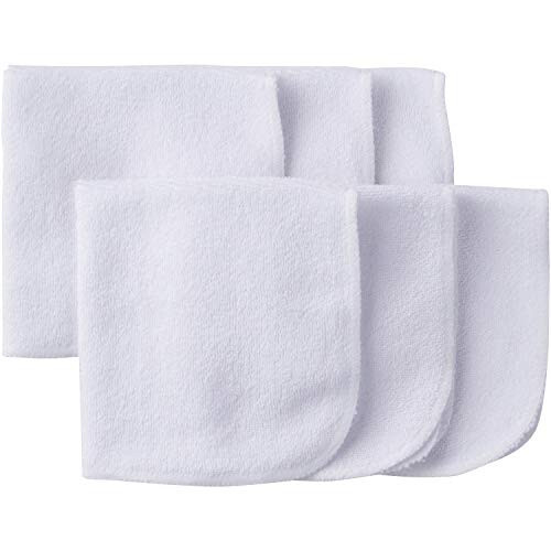 Gerber Washcloth, White, 6-Count - 26