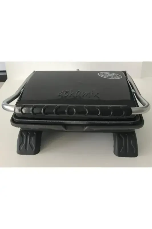 Gerçek Döküm Tost Makinesi-siyah - 1