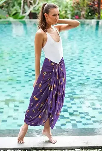 GERINLY Ayollar uchun sharflar Yengil gul qushlar bosma paxta sharflari va yozgi ro'mollar - 4