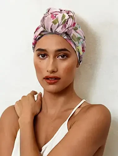 GERINLY Ayollar uchun sharflar Yengil gulli qushlar bosilgan paxta sharflari va yozgi ro'mollar - 5