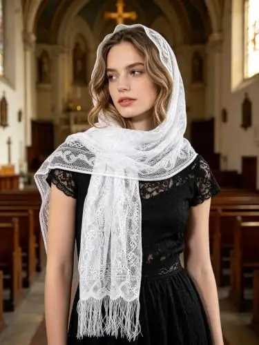 GERINLY Lightweight Scarves Fashion Flowers Print Women Cotton Wrap Scarf Head Shawl Summer Gift - 3