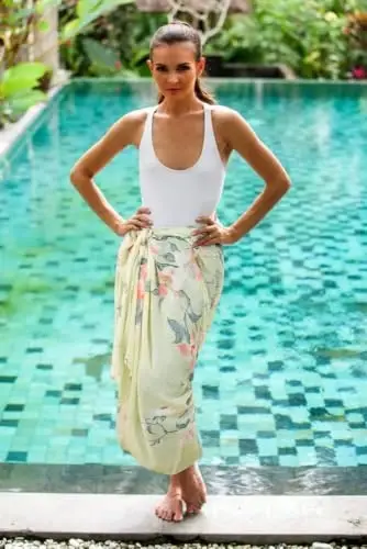 GERINLY Lightweight Scarves Fashion Print Cotton Feel Scarf for Women Shawl | Dressy Wrap, Long Voile Head Scarf Hijab, Summer Gift - 5