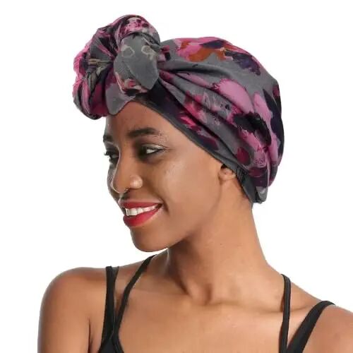 GERINLY Lightweight Scarves Fashion Print Cotton Feel Scarf for Women Shawl | Dressy Wrap, Long Voile Head Scarf Hijab, Summer Gift - 5