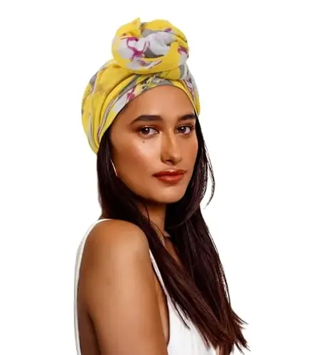 GERINLY Yengil sharflar Moda gullari ayollar paxta ro'mol bosh ro'mol kuzgi sovg'a - 3