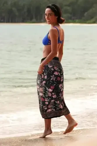 GERINLY Yengil sharflar Moda gullari Ayollar paxta ro'mol O'rash Sharf Bosh ro'mol Kuzgi sovg'a - 4