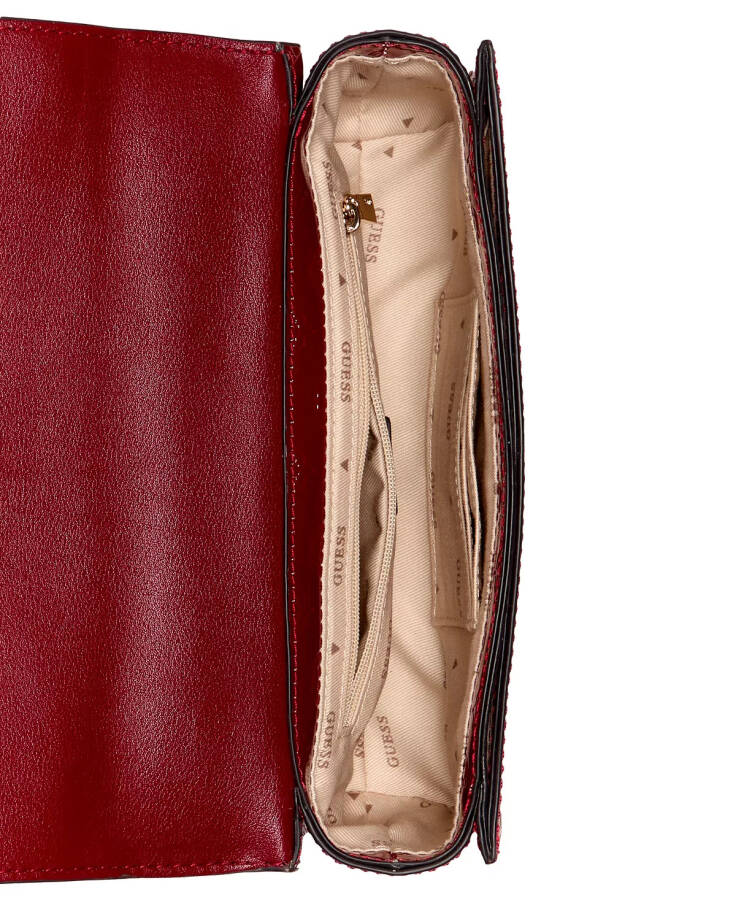 Gerty Small Convertible Flap Crossbody Red - 6