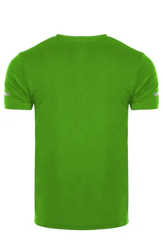 Ghassy Co. Men's Moisture Wicking Quick Dry Athletic Tech Performance Sports T-shirt-MINT GREEN - 3