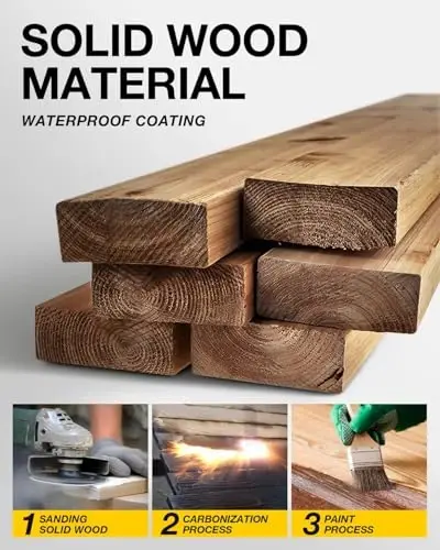 Ghosthorn Holds Up to 18 Rods Fishing Pole Rod Racks Wall or Ceiling Mounted Fishing Pole Rod Holders for Garage Storage Organizer Fishing Gear Equipmen for Men Women - 2