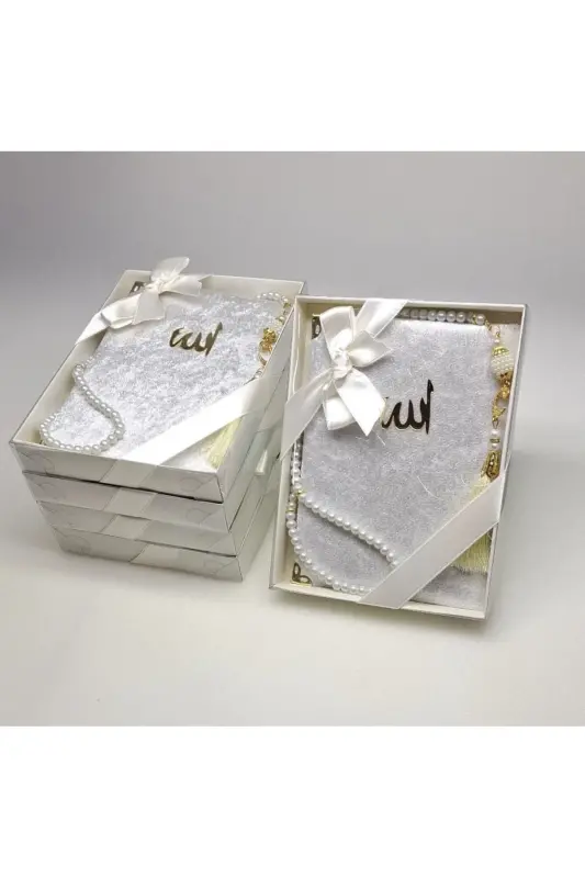 Gift of 5 Yasin-i Sharif and Tasbih Set, Mawlid Gift, Circumcision Gift - LIFESTYLING