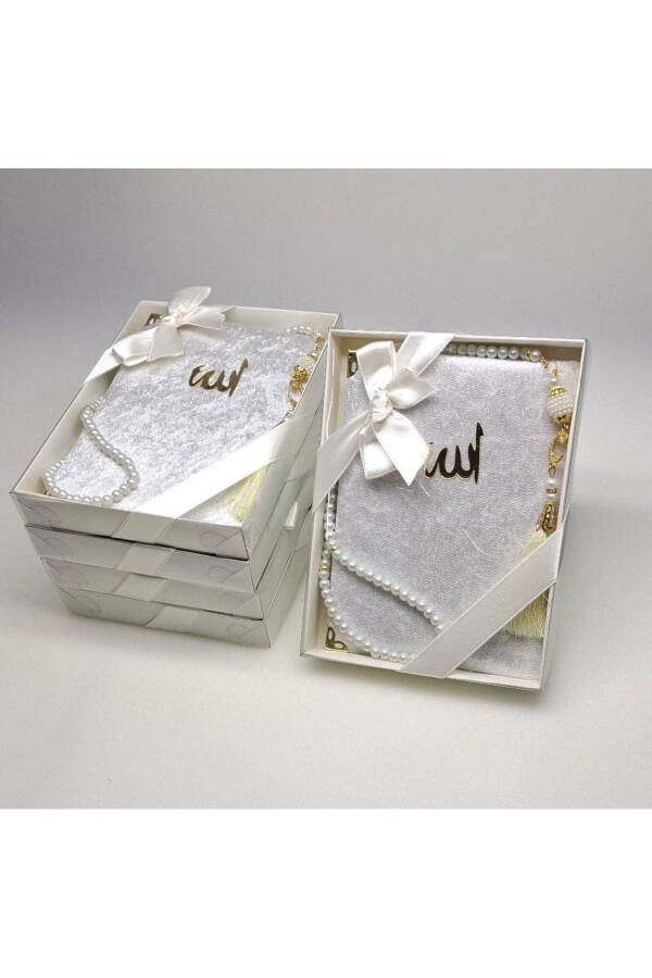 Gift of 5 Yasin-i Sharif and Tasbih Set, Mawlid Gift, Circumcision Gift - 1