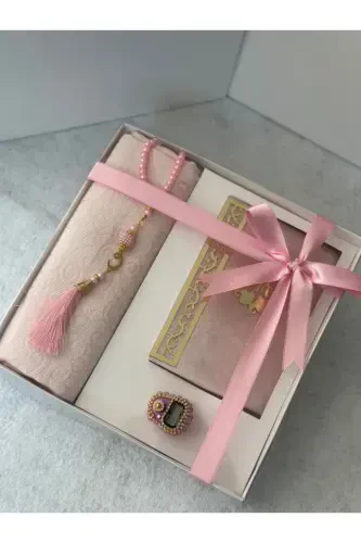 gift prayer rug set-pink - MARKAPOLIN (1)