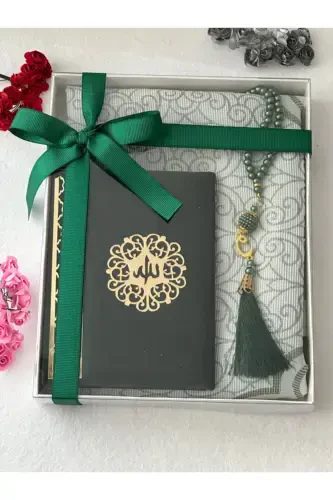 Gift Prayer Set Green Color-Green - MARKAPOLIN (1)