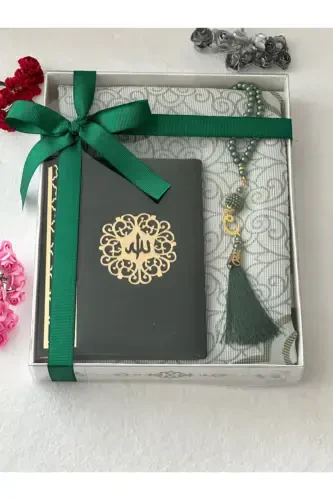Gift Prayer Set Green Color-Green - 4