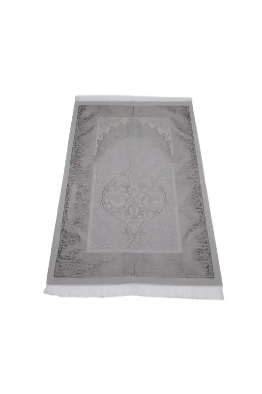 Gift Set Prayer Beads Shawl Set-GRAY - 3