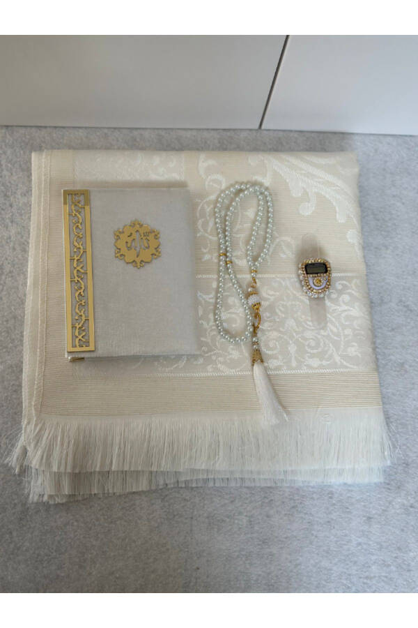 Gift set with prayer beads and a prayer counter. - 7