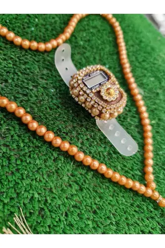 Gift Stone Dhikr Counter and Rosary Set Boxed-hazel - 5