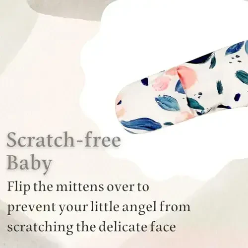 Giggle Angel Newborn Baby Sleeper Gown with Hat Knotted Gown Nightgown Coming Home Outfits for Baby Girl 2 Pieces Set - 6