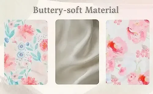 Giggle Angel yangi tug'ilgan chaqaloqlar uchun uxlash xalati, tugunli xalat, tungi ko'ylak, chaqaloq qizlar uchun 2 qismli xalat va shlyapa to'plami. - 6