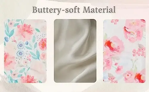 Giggle Angel Newborn Baby Sleeper Gown - Knotted Nightgown Coming Home Outfits for Baby Girl - 2-Piece Set With Hat - 6