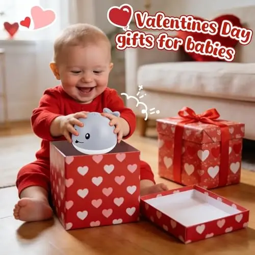 Gigilli Baby Bath Toys, Bath Toys for Kids Ages 1-3, 1 2 3 Year Boy Girl Gift Christmas Stocking Stuffers for Babies 6-12-18 Months Light Up Whale Bath Toy Sprinkler Toddler Birthday Bathtub Water Toy - 3