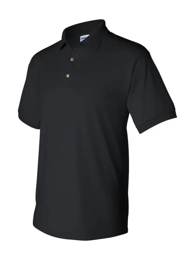 Gildan - DryBlend Jersey Polo - 8800 - Black - Size: 3XL- - 1