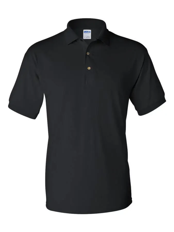 Gildan - DryBlend Jersey Polo - 8800 - Black - Size: 3XL- - 2